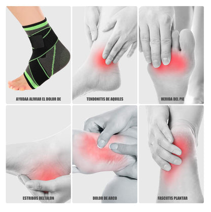 Tobillera de compresion ajustable